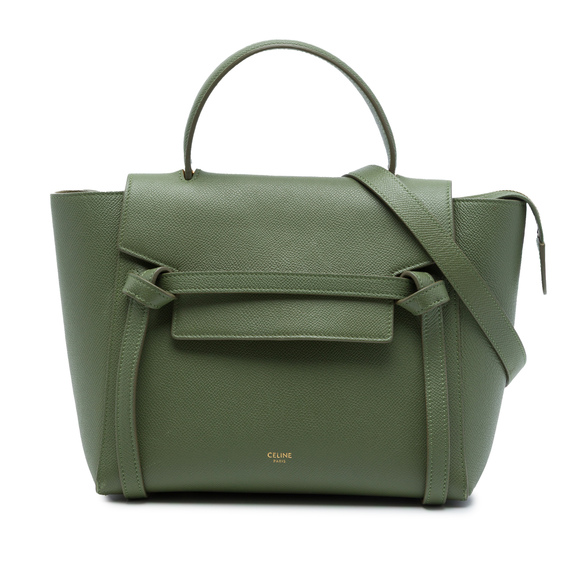 Celine Handbags - Pre-Loved Celine Micro Grained Calfskin Belt Bag